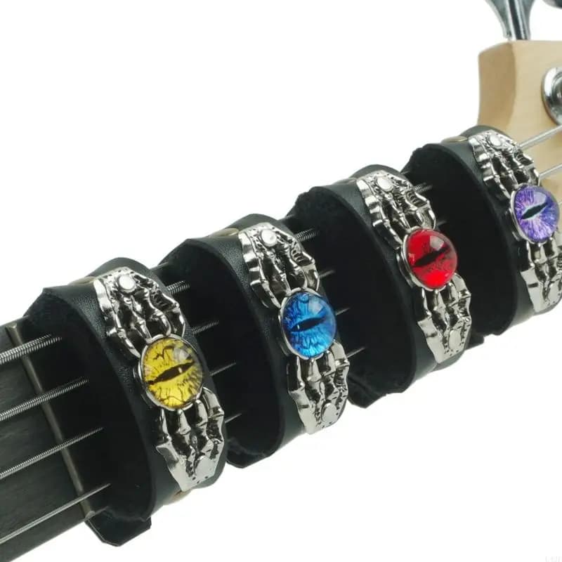 Corde per tasti per chitarra Sordina Fret Muter Smorzatore Nastro per tasti per chitarra Nastro per fascio chitarra