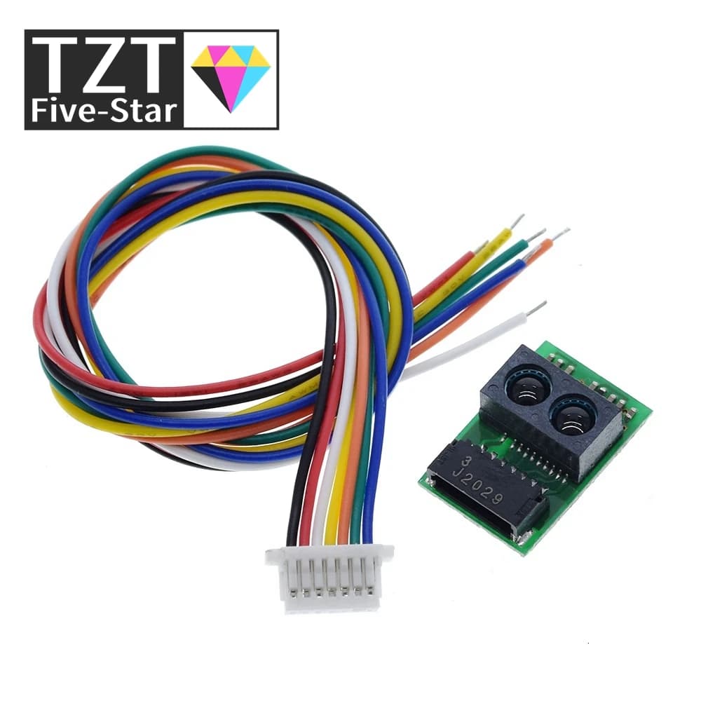 TZT 1/3PCS GP2Y0E03 Modulo sensore di distanza IR 4-50CM Modulo sensore di rilevamento a infrarossi ad alta precisione con uscita I2C IIC per Arduino