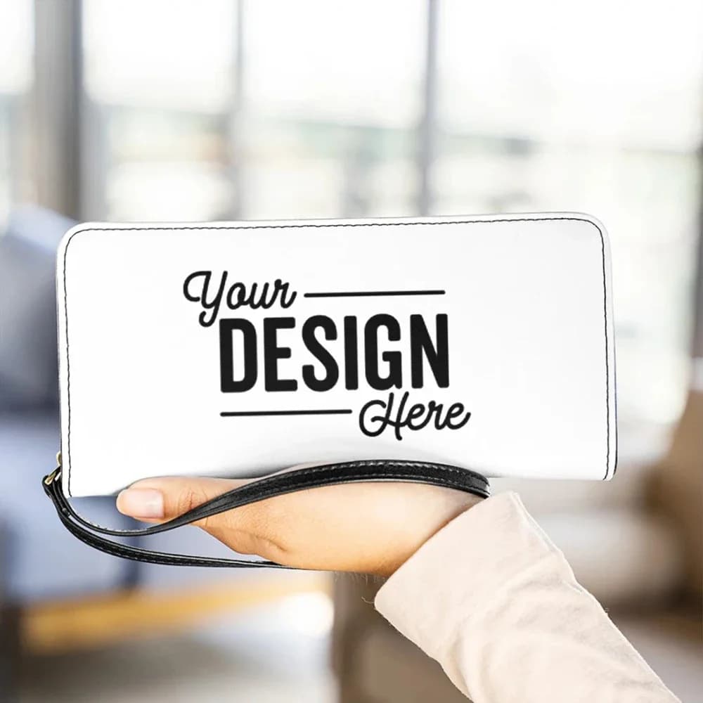 Personalized Dachshund Clutch Purse for Women Dog Lovers Gift Custom Name DIY Photo Hand Strap Purse Pets Memorial Day Wallets