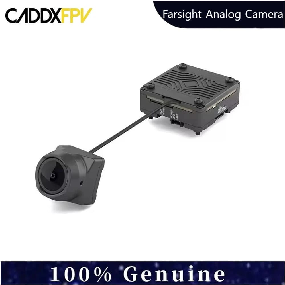 CADDXFPV Farsight Camera AI Intelligent zoom Analog Camera with AI BOX 0 Lux 122.5° FOV 1500TVL 8x Fast Zoom For RC FPV Drone