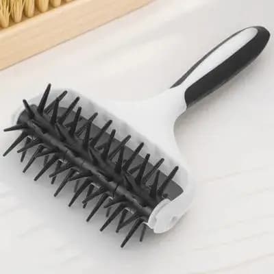 Professional Pizza Dough Roller with Needle Design for Pastry Tart Crust Pie Dough Cookies Bread Making Baking Hole