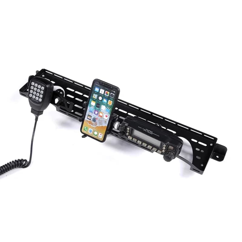 Per il 2004-2019 Land Rover Defender 90 110 Cruscotto dell'automobile Multifunzionale Del Telefono Mobile Walkie Talkie Staffa Scatola di Immagazzinaggio Ricambi Auto