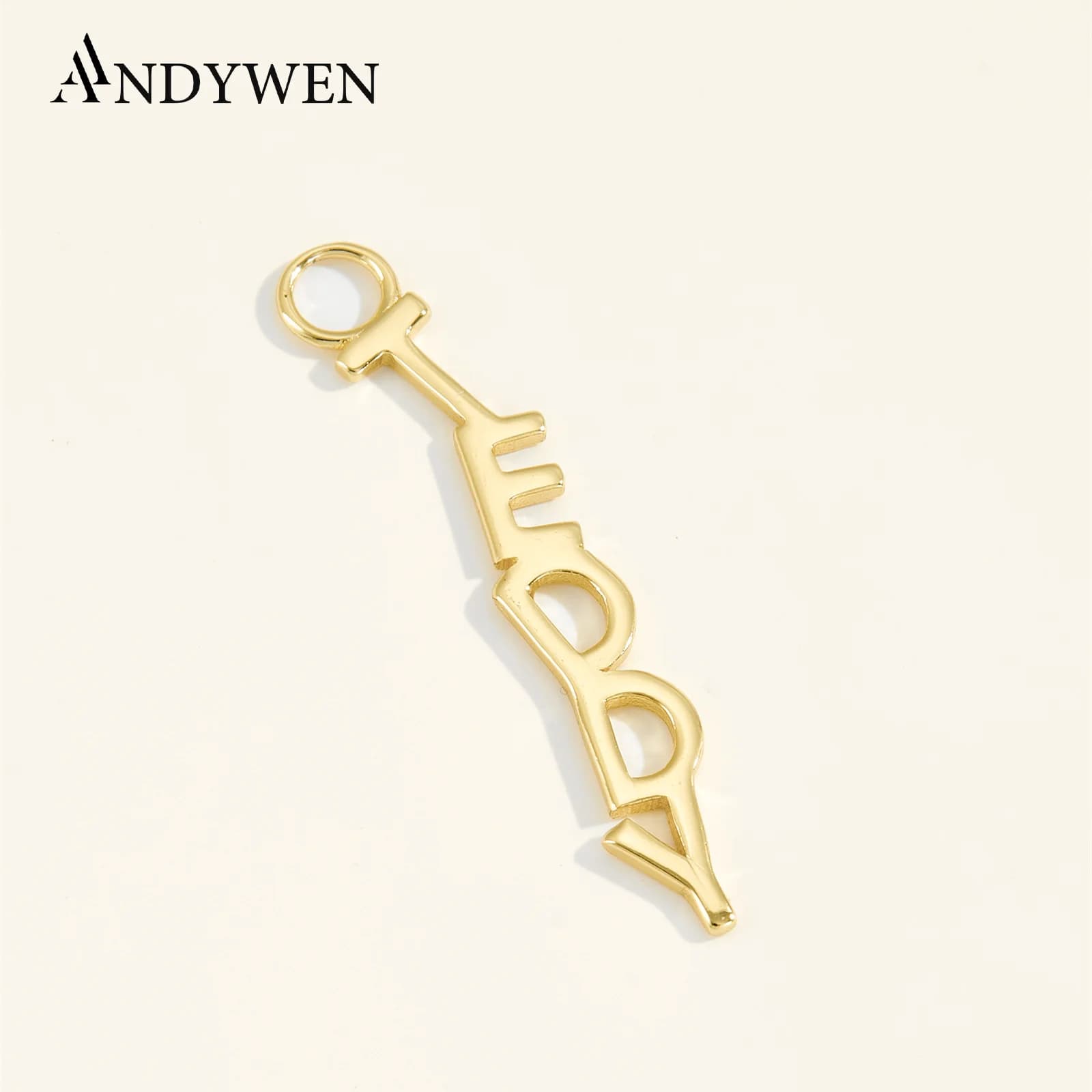 ANDYWEN Orecchini a Cerchio Pendenti in Argento Sterling 925 Placcato Oro con Zirconi CZ, Gioielli di Lusso 2024, Regalo Carino per Donne