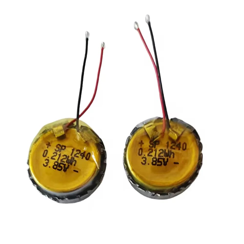 2PCS/Lot 3.85V 55mAh HPT1240 SP 1240 Battery for JBL Tune Flex 2 Airpods Wireless earphones