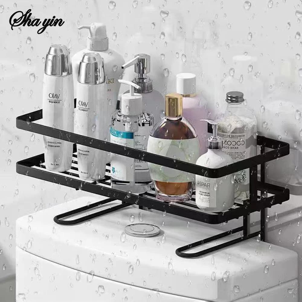 Non Perforated Toilet Storage Rack, Bathroom Miscellaneous Storage Rack, Bathroom Multifunctional Storage Rack, Artifact