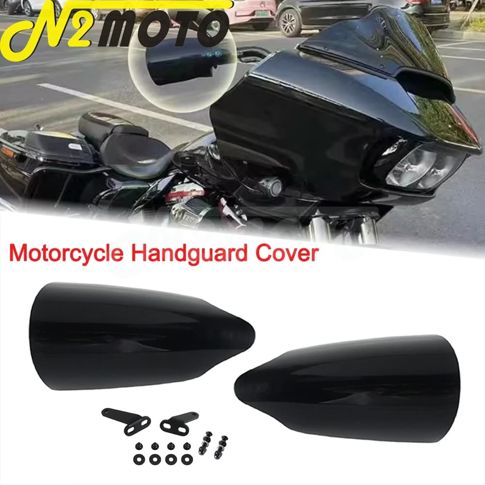 Per HARLEY Touring Street Glide FLHXSE FLHX FLHXU FLHXK 2023 + Moto Paramani Protezione Manubrio Protezione della mano Scudo Copertura