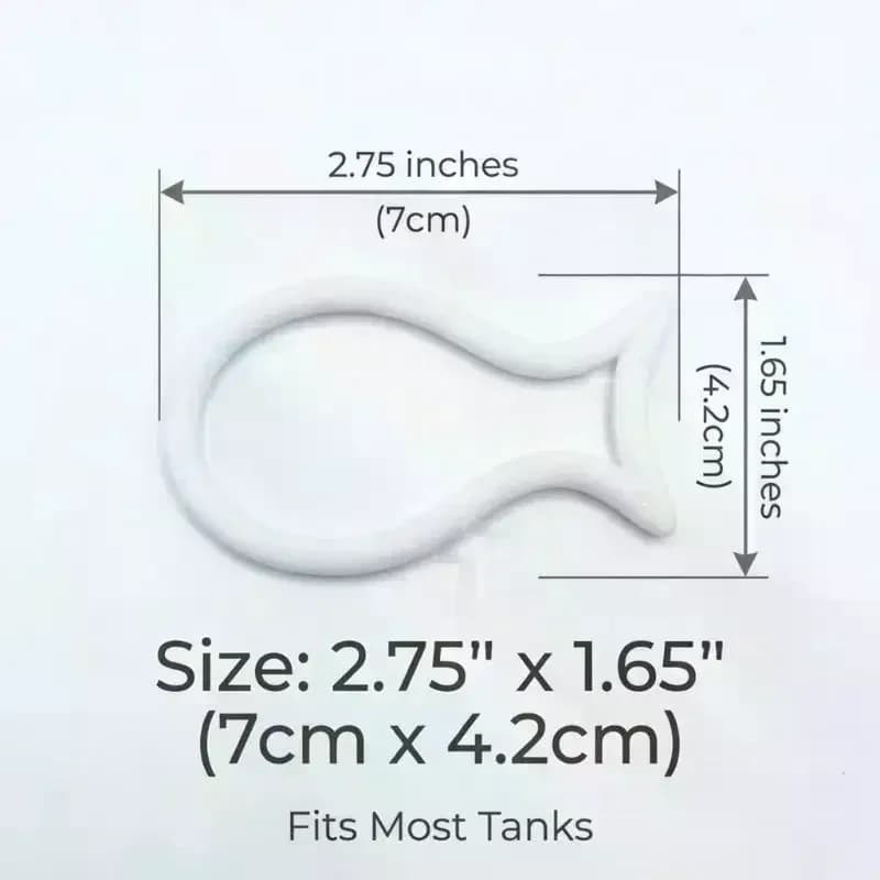 Aquarium Fish Feeding Rings 2 4 6pcs Anti Diffusion Easy Clean Floating Food Holder for Tanks