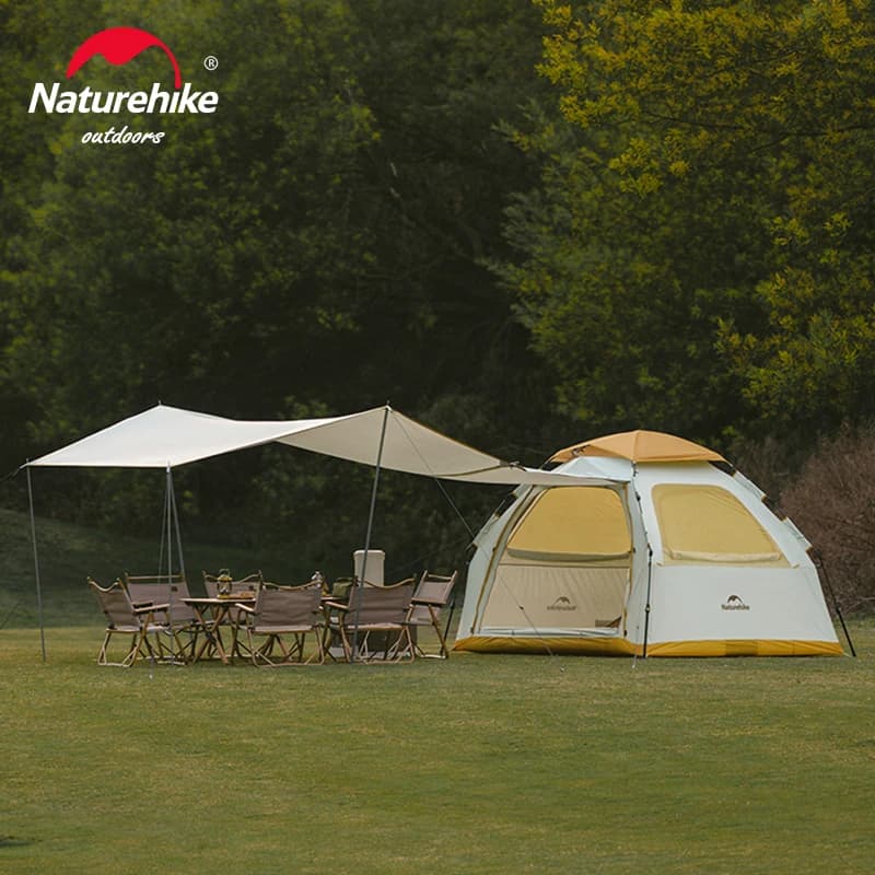 Tenda da campeggio Naturehike Tenda automatica 2 3 4 persone Riparo One Touch Tenda da esterno Parco Famiglia Tende ad apertura rapida Tenda da sole