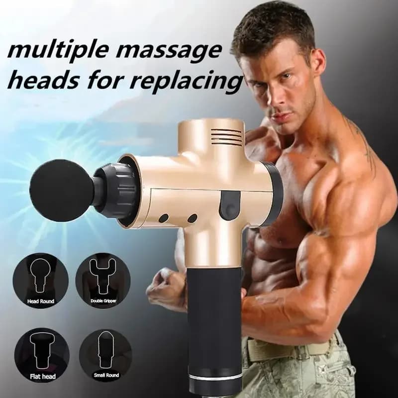 Universal Massage Head for Strap Set of Silicone Massage Gun Set Body Relaxation Replacement Silicone Head for Massage Gun for Band