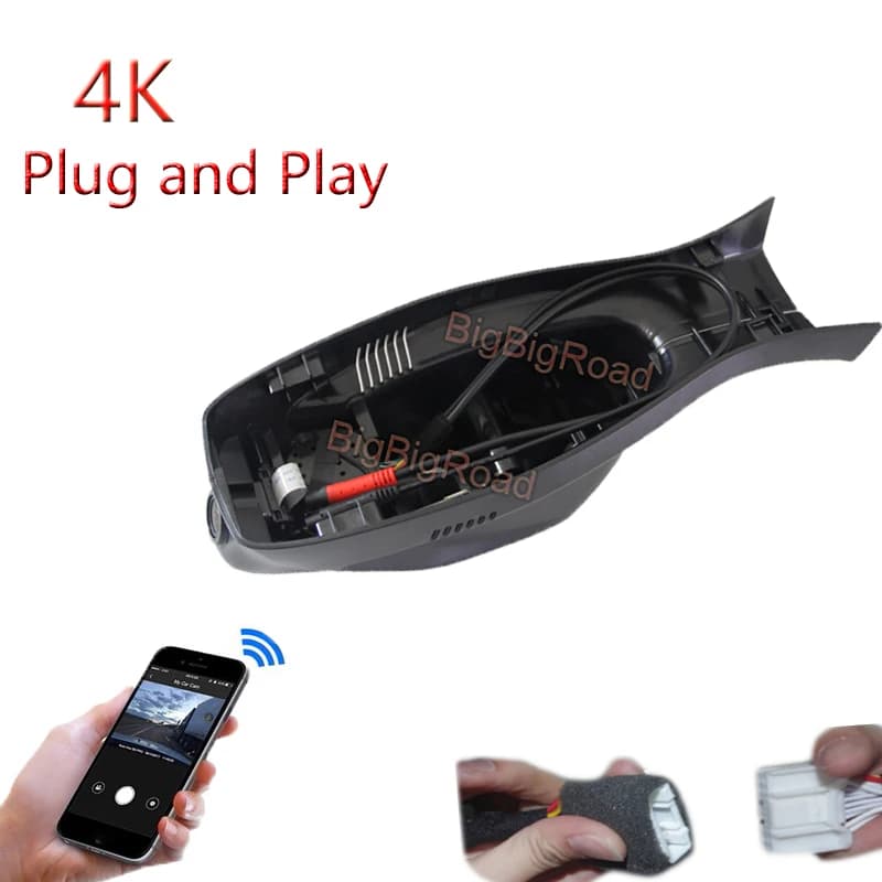 4K Plug And Play Car DVR Wifi Video Recorder Dash Cam Camera Wide Angle For DS5 DS 5 Citroen 2013 2014 2015 2016 2017