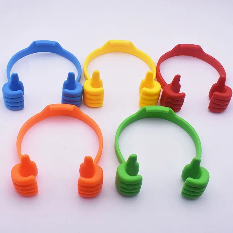 Desktop Smartphone Holder Tablets Lazy Phone Stand for iPhone 17 16 15 14 13 12Samsung S26 Xiaomi Huawei Smartphone Bracket