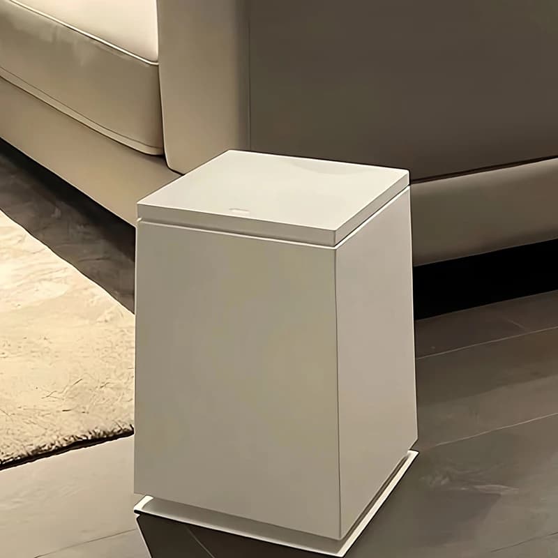 Bidoni per rifiuti di lusso Soggiorno moderno Pattumiera grande Design a doppio strato Bidone della spazzatura Articoli per la casa per interni Bidoni per rifiuti con coperchio