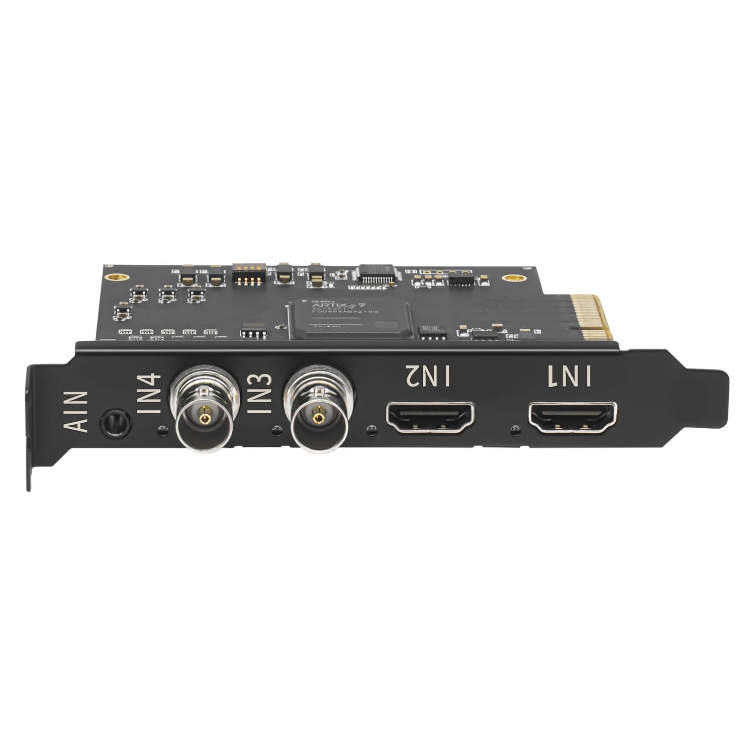Win10 Linux Streaming Zoom Vmix VJ OBS 4 canali 1080P 3G SDI Scheda di acquisizione video PCIe Box Recorder