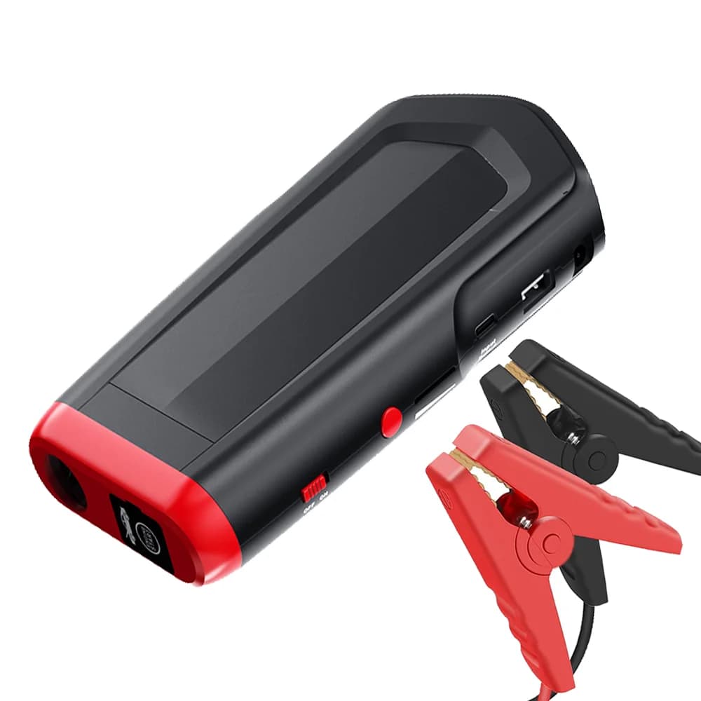 Avviatore di emergenza per auto 1000A 800A Avviatore di emergenza per batteria per auto Confezione portatile per scatola di salto 12V per motori diesel fino a tutti i gas da 5,0 litri e 3,0 litri