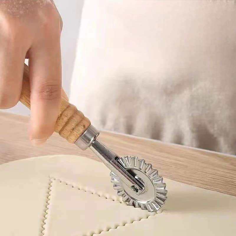 Rotella per pasticceria Utensili per ruota da taglio per pizza Rullo da taglio per impasto Biscotto Divisore per pizza Utensili da taglio per cottura Gadget da cucina