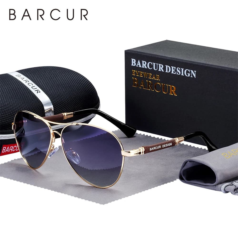 Occhiali da sole polarizzati BARCUR per uomo occhiali da sole da uomo firmati di marca donna Pilot UV400 Eyewear gafas de sol