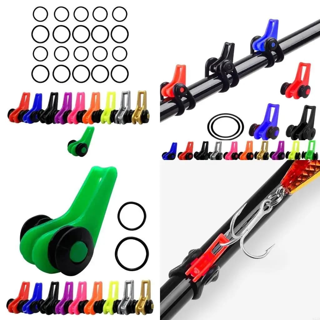 10 Pz/set Canna Da Pesca Gancio Keeper Accessori Per Pesca Affrontare Strumento, Canna Da Pesca Gancio Keeper, Esche Da Pesca