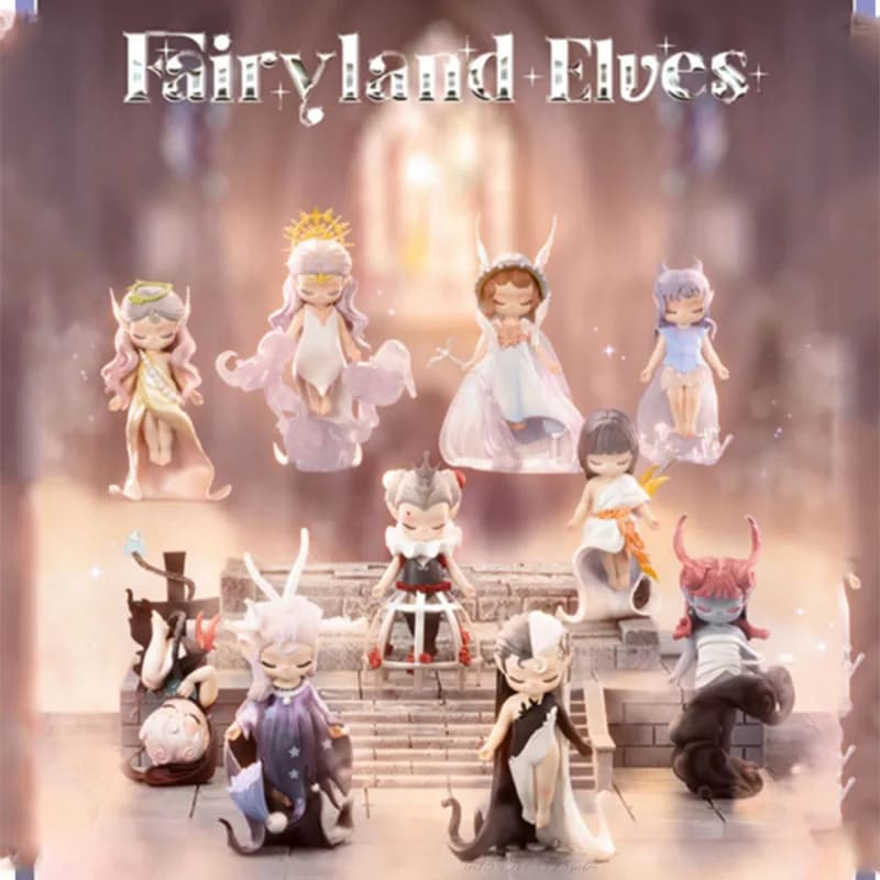 Sleep Fairyland elves Elf Series Blind casuale Box Toys Kawaii Action Figure Caixa Caja sorpresa Mystery Box Dolls Girls Gift