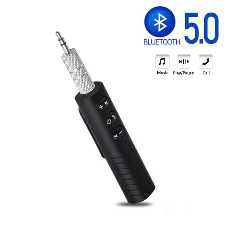Jack da 3.5mm ricevitore Bluetooth Wireless adattatore Bluetooth 5.0 adattatore ricevitore Aux Wireless per cuffie altoparlante MP3 musicale per PC