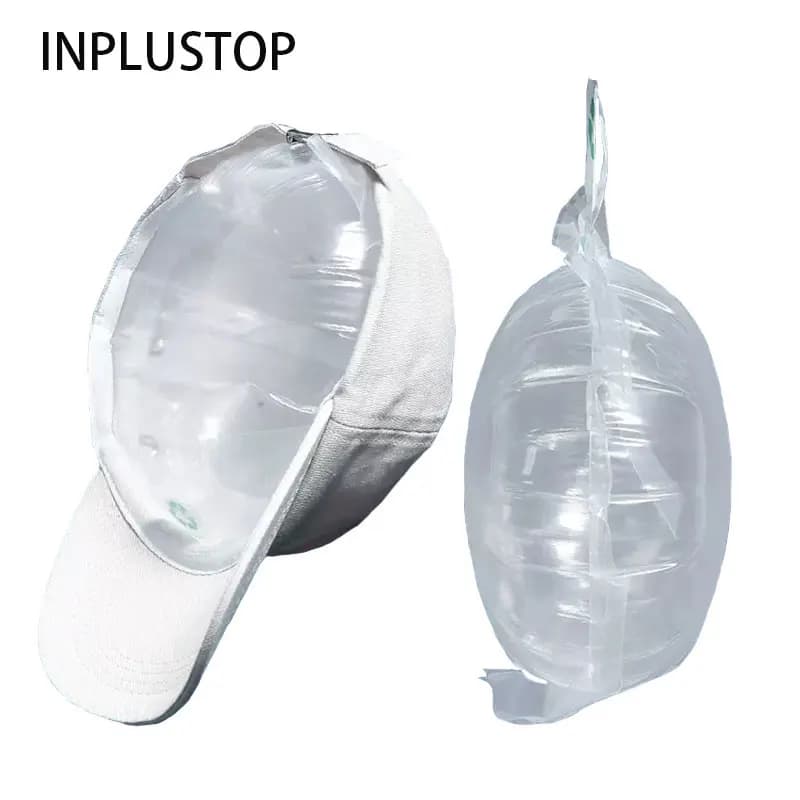 50 pcs inflatable bubble bag for round hat inflatable anti-pressure bag waterproof baby caps air bag bubble protective bag