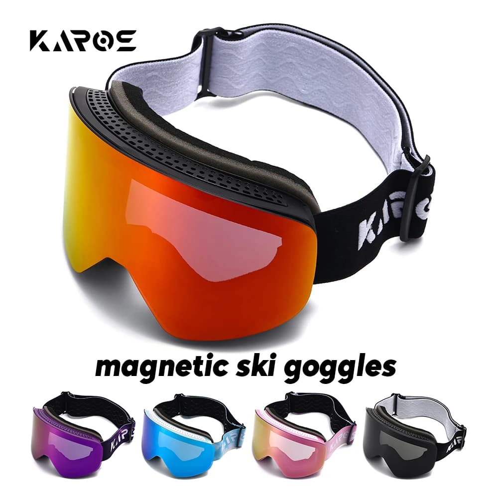 Ski Glasses Men Women Double Layer Anti-Fog Cylindrical Snow Skiing Goggles UV Protection Winter Adult Sport Snowboard Gafas Ski