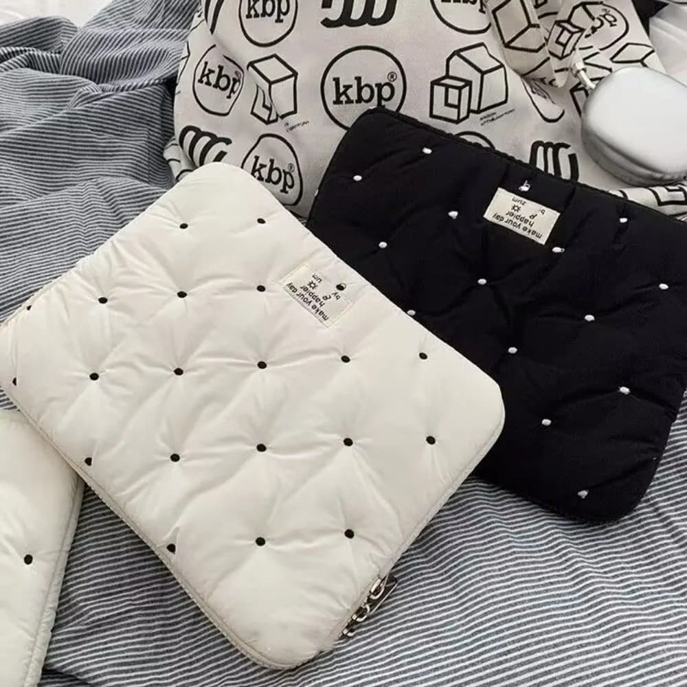 Borsa Coreana Carina Portatile per Laptop e Tablet, Custodia Protettiva da 11 e 13 Pollici per iPad e MacBook Air