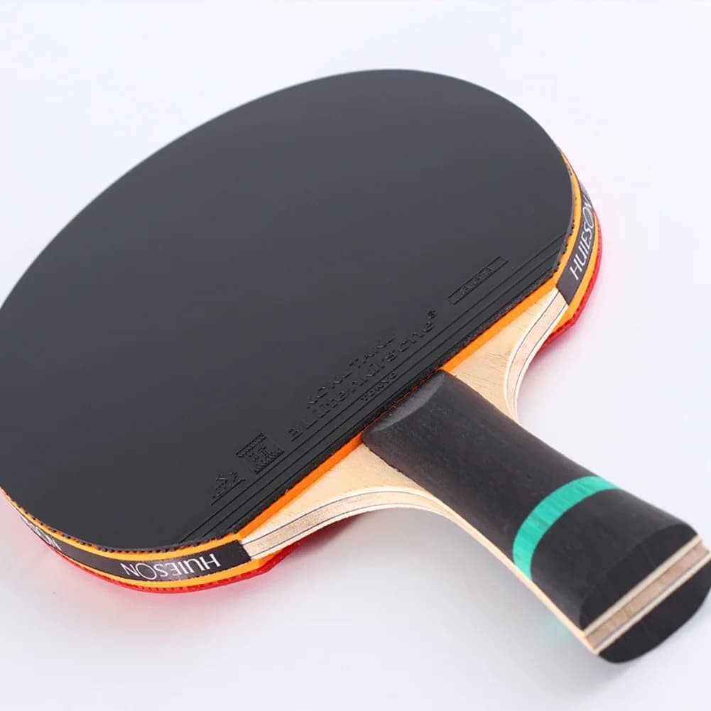 Racchetta da ping pong professionale con legno a 5 strati e carbonio a 2 strati per avanzati per l'allenamento e le partite da ping pong
