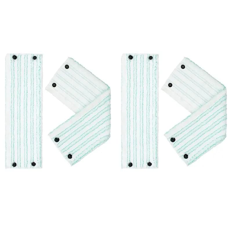 A65Z Cleaning Accessories For Leifheit Clean Twist 4PCS Microfibre Mop Covers Reusable Mop Pad Replacement 42CM