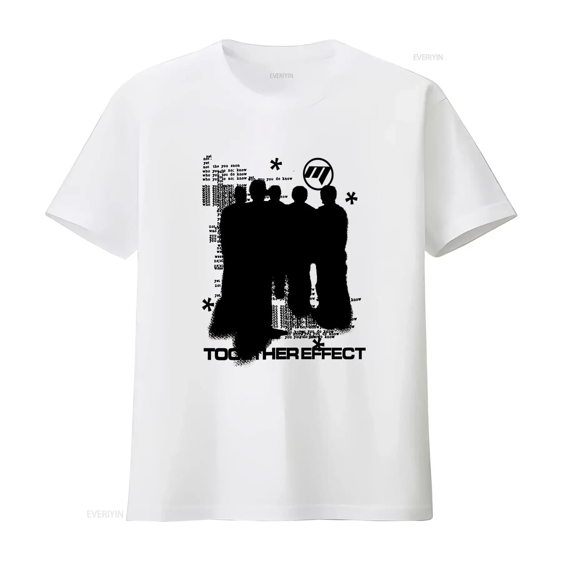 The Together Effect T Shirt Print Trendy Y2K Pop culture Statement Limited edition Urban long or short sleeves vintage Washed