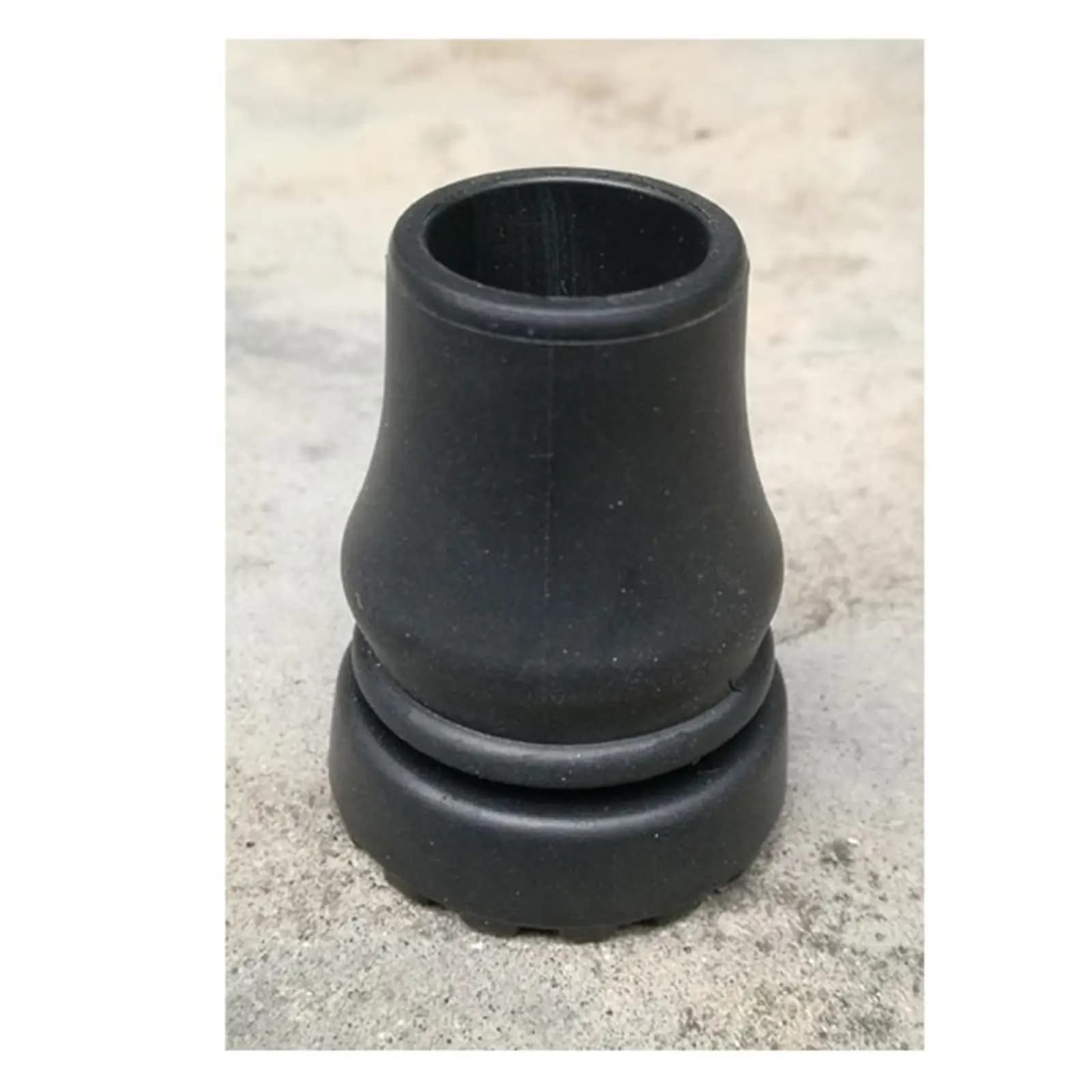 4x Protezioni in gomma per punte di bastoni da trekking, punte di ricambio da 19 mm