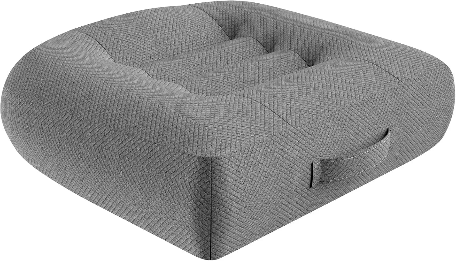 Pillow Thickness for Low Stature Seats - Rise for Office Chair, Truck and Wheelchair, Grey