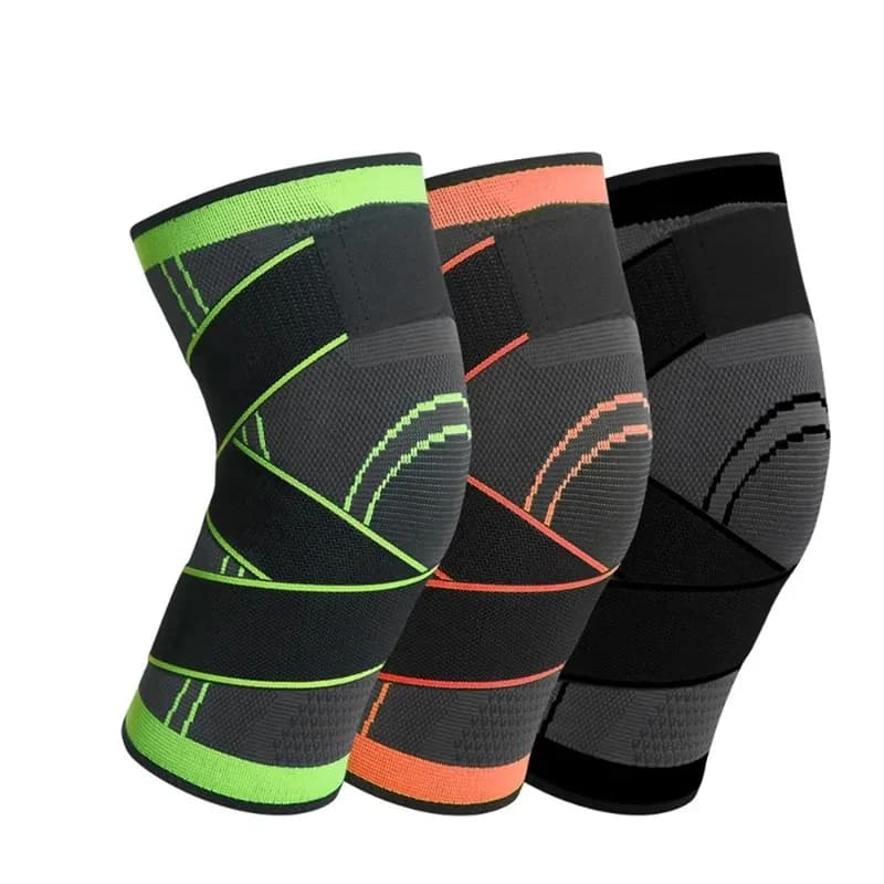 Ginocchiere Compressione Ginocchiera Ginocchiere per artrite Supporto articolare Sicurezza sportiva Pallavolo Palestra Sport Brace Protector