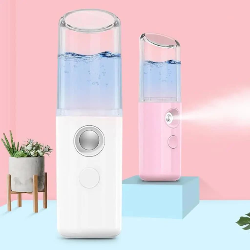 Vaporizzatore viso ricaricabile da 25 ml con umidificatore USB per estensioni