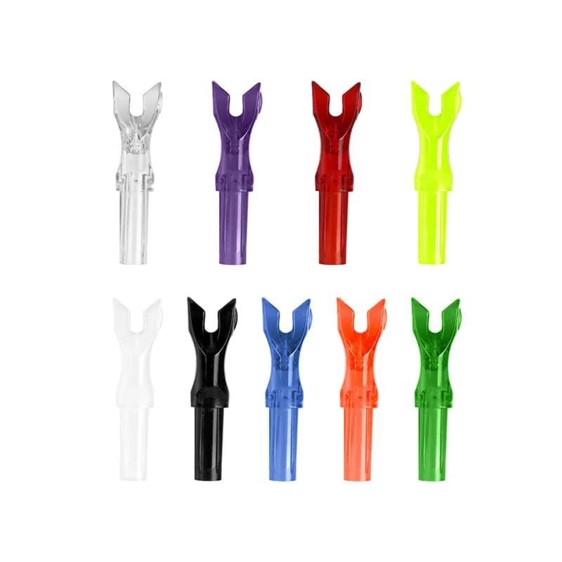 50pcs Archery Insert Arrow Nock ID 6.2mm Arrow Tail DIY Target Bows Arrows Hunting Shooting Accessories
