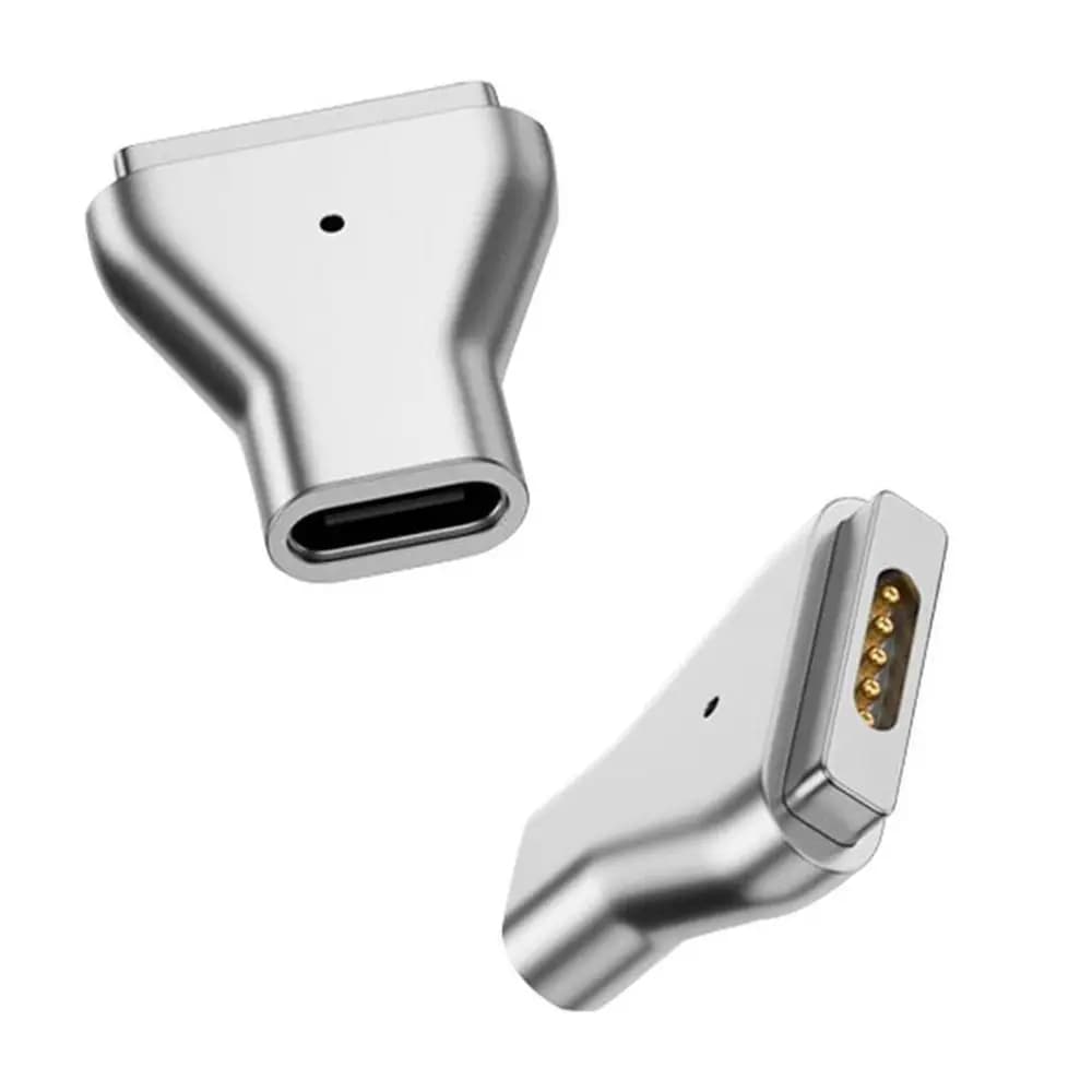 Adattatore USB C magnetico da tipo C a connettore Magsafe 2 connettore convertitore spina di ricarica rapida PD per MacBook Air/Pro