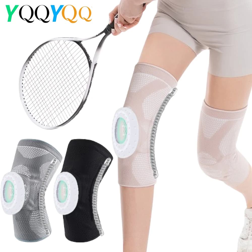 1 Pezzo Ginocchiera Ortopedica di Grado Medicale per Uomini e Donne, Fascia Compressiva per Ginocchio con Cuscinetto in Gel per Rotula e Supporto Laterale per Dolore al Ginocchio, Artrite