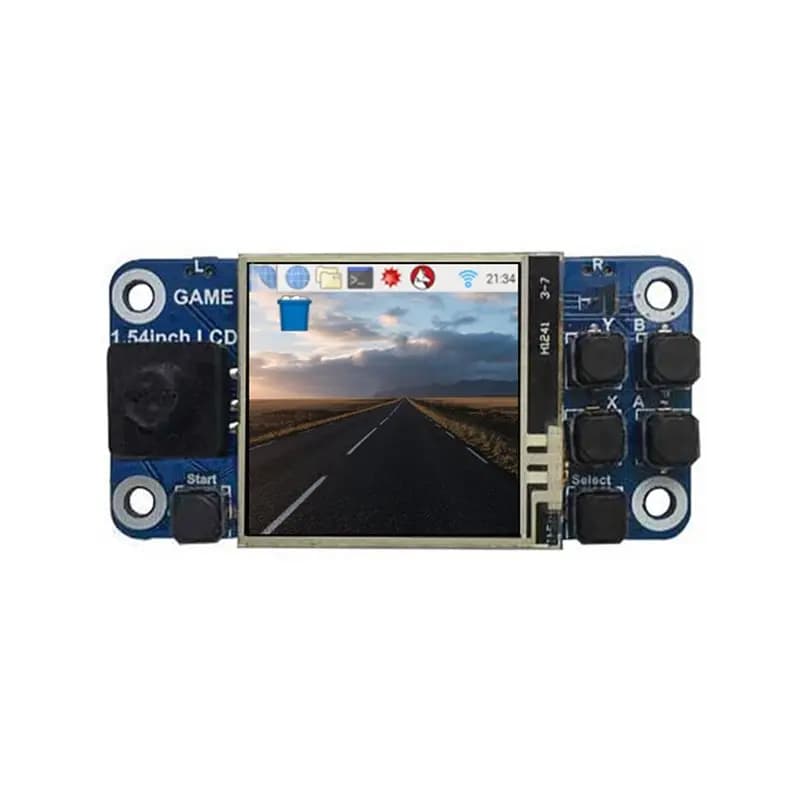 AS95 - Schermo LCD TFT da 1,54 Pollici per Raspberry Pi Zero 2W, Display per Console di Gioco HAT per Raspberry Pi 4B 3B Zero