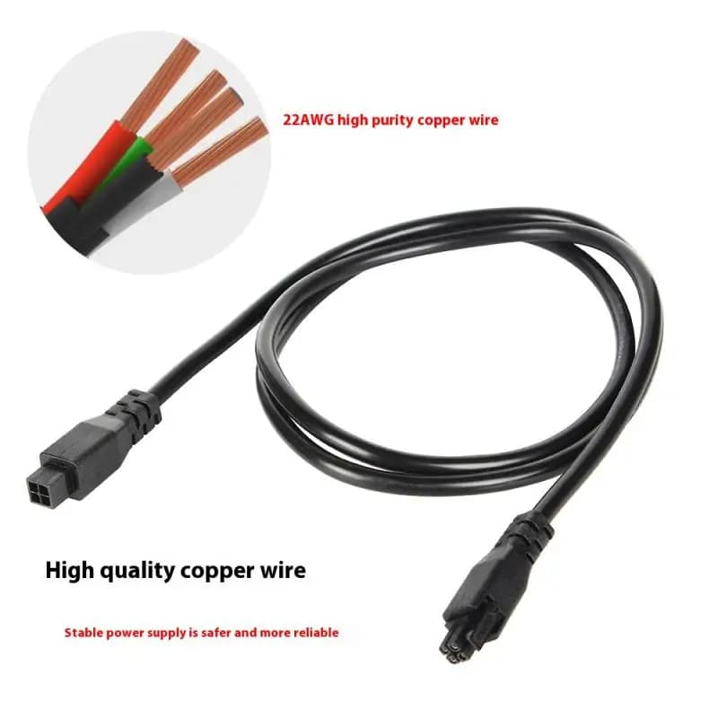 Cavo dati 1M/1.5M/2M AMS HUB Connessione AMS Lite 4 pin per parti mini stampante A1/A1 con anello magnetico anti-interferenza