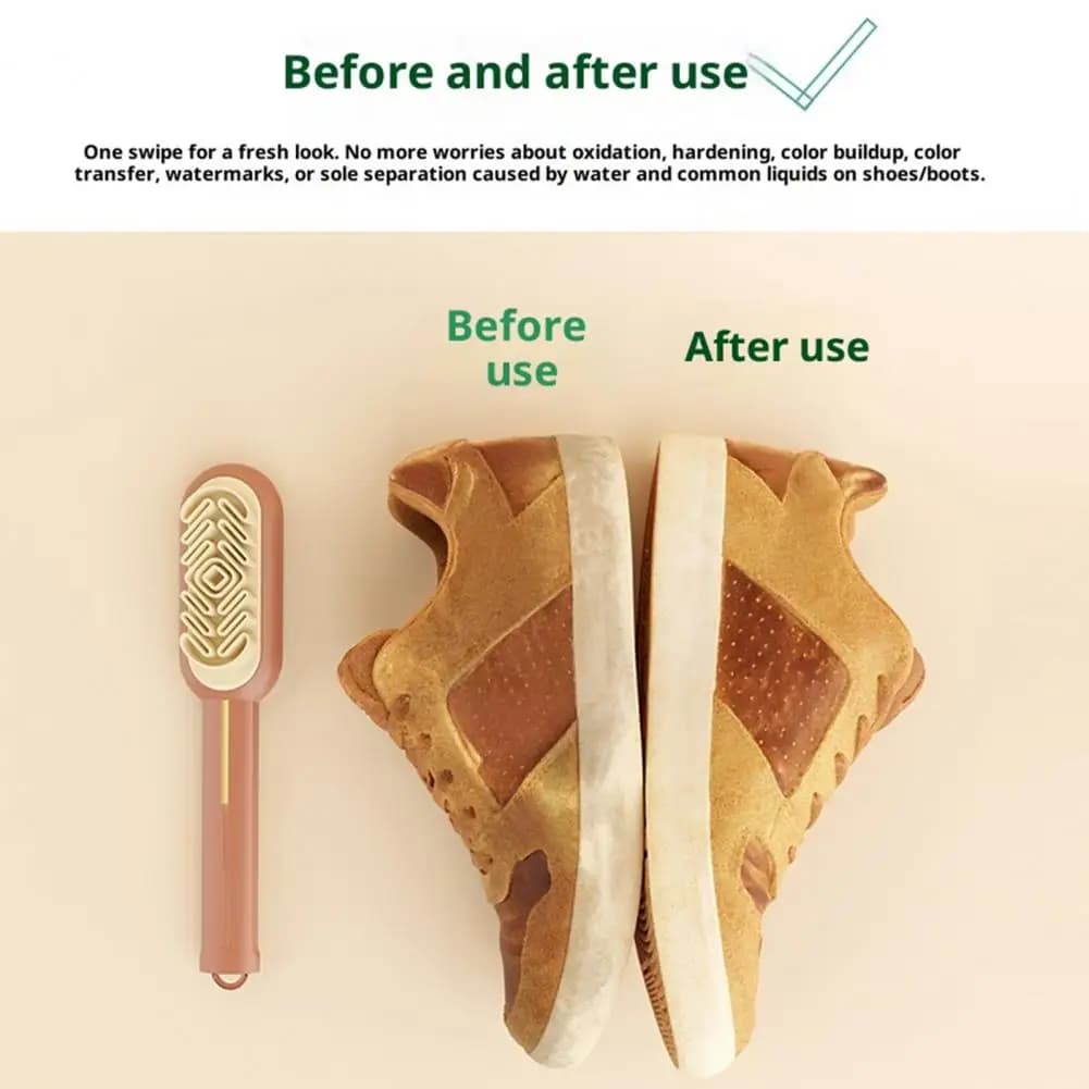 1/2/3 pezzi spazzola per pulizia spazzola per pulizia scarpe bifacciale con setole dure e protuberanze per massaggio in silicone scrubber per pulizia scarpe