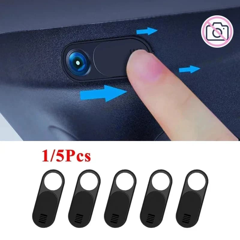 Copertura Protettiva per Telecamera Tesla Model 3 Y, Accessori per Console Centrale, Blocco Webcam Scorrevole, Adesivo Decorativo Interno