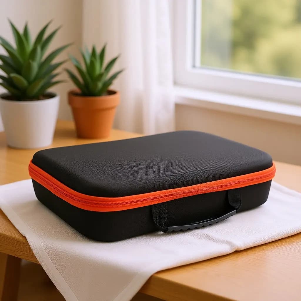Electric Drill Case, Oxford Fabric Tool Box, EVA Rigid Protective Box for Electric Tools and Drill Tips