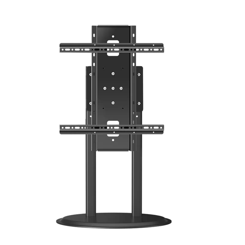 40"-80" Desktop TV Mount Stand Base Plasma LCD Screen Height Adjustable Monitor Arm PC Bracket Support vertical screen DZ650