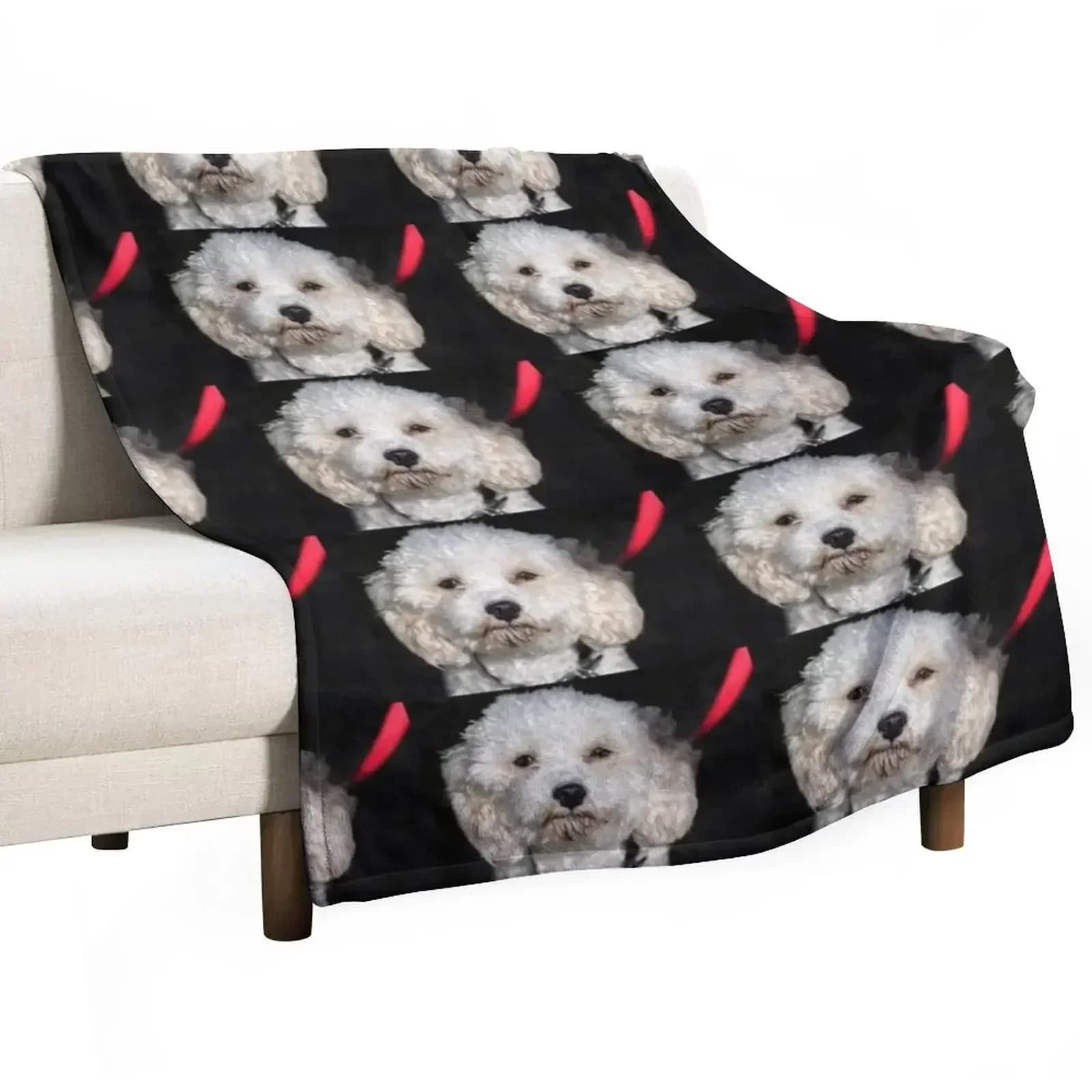 Cavachon. Throw Blanket Nap Sleeping Bag Decorative Beds Bed Thermals For Travel Tourist Blankets