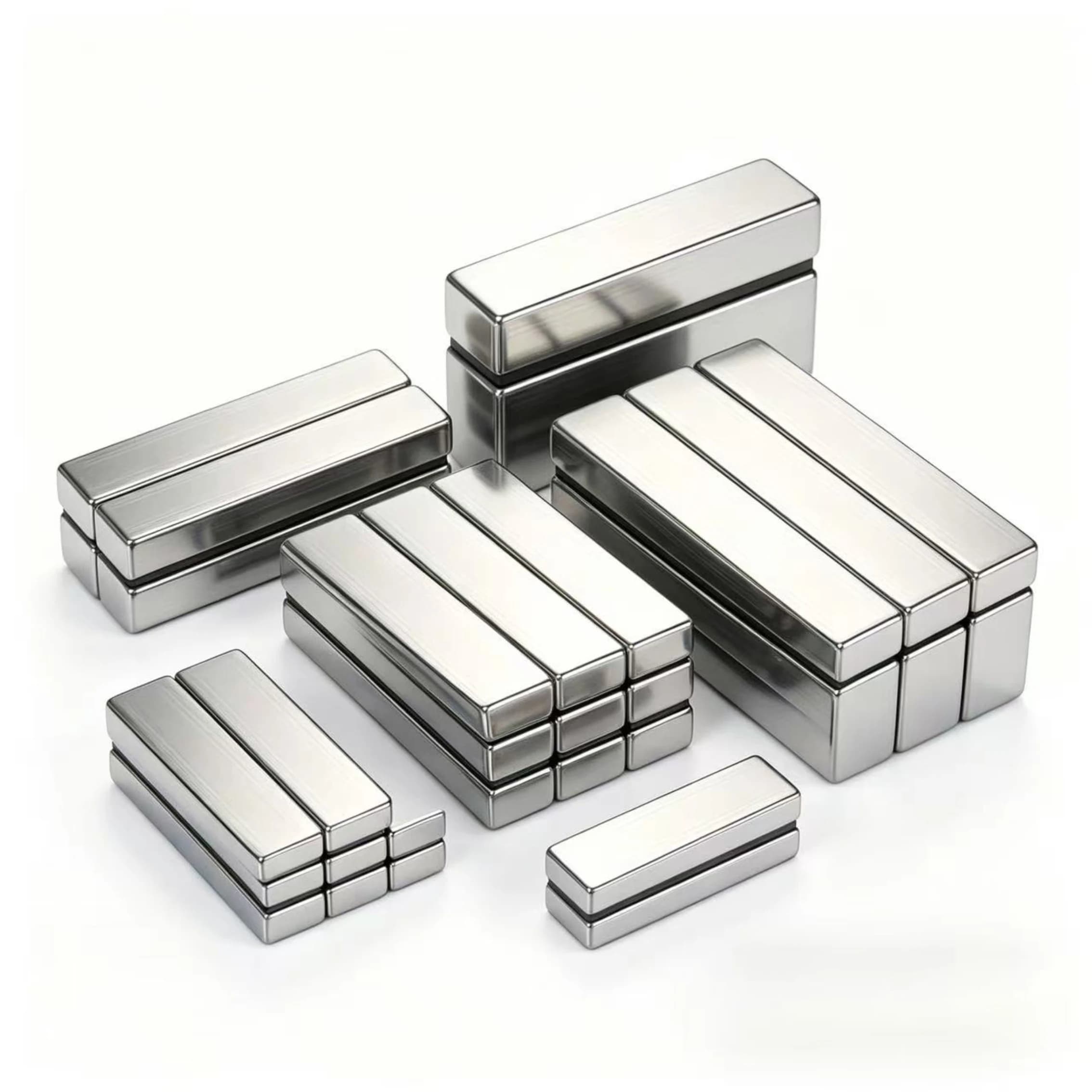Pezzo magnetico 30x10x5, magnete rettangolare per ufficio e conservazione attrezzi, magnete per archiviazione, magnete per mappe, magnete per chiusura cassetti