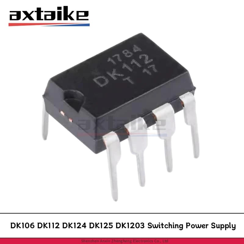 10PCS DK106 DK112 DK124 DK125 DK1203 DIP-8 IC di controllo per alimentatori switching ad alte prestazioni, chip di alimentazione per illuminazione LED