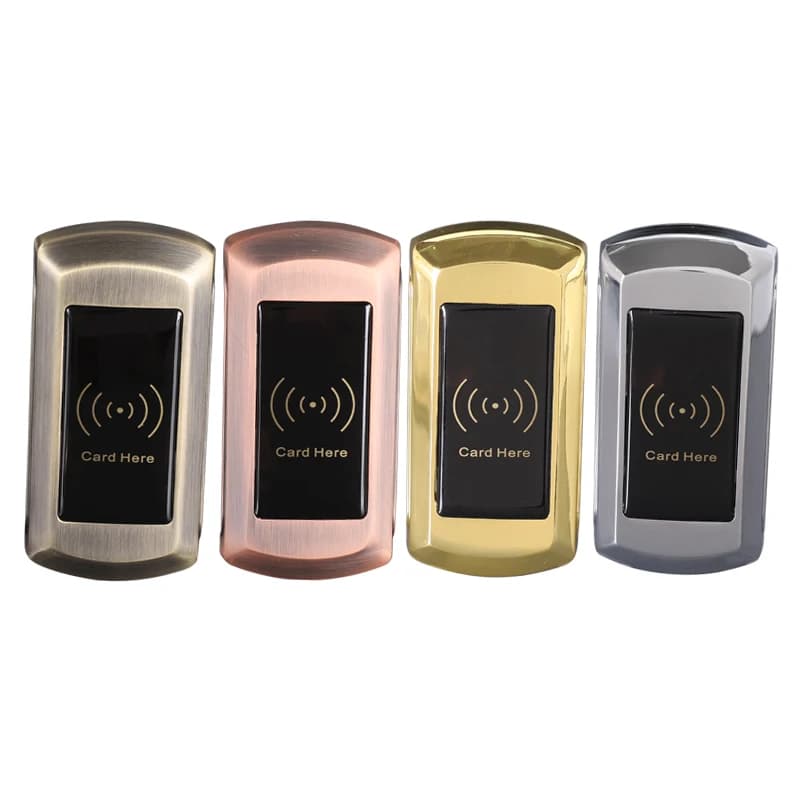 HF616 Armadietto Smart Lock Palestra Spa Sauna Scuola Serratura elettronica Scorri RFID Card Locker Produttori All'ingrosso Cassaforte digitale