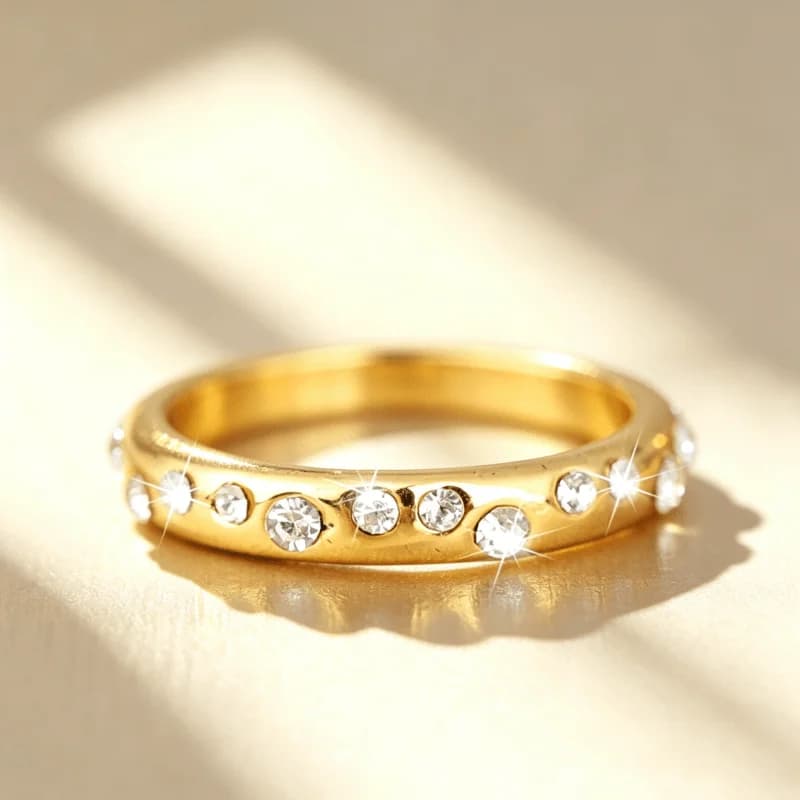Simple, Fine Circle, Exquisite Women's Ring Suitable for Daily Wear, Surprise Gift for Holidays, Women's Jewelry