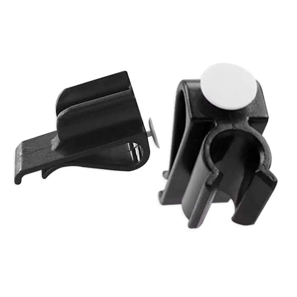 Plastic Golf Putter Clamp Holder with Ball Marker Grip Clip Attachment for Golf Bags and Club Tools