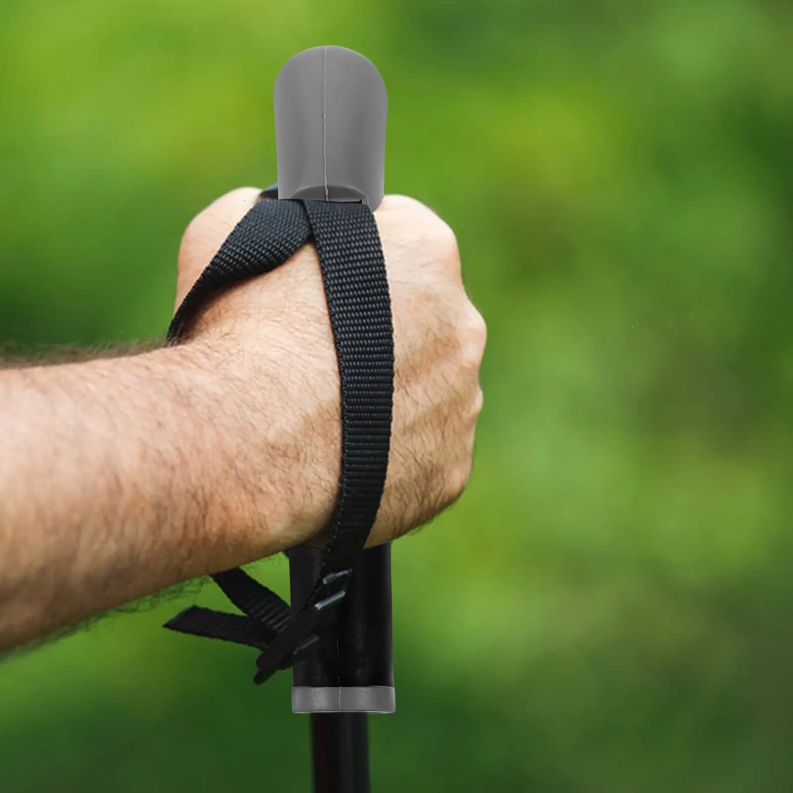 Trekking Pole Spherical Handle Replacement Lightweight Compact Easy Storage Professional Hiking Rod Tool for All Outdoor