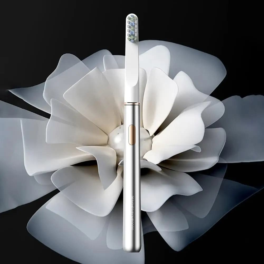 Portable Metal Electric Toothbrush, Adult Thin Electric Toothbrush, Home Use Electric Toothbrush, Soft Sewing Brush, Home Use Electric Toothbrush I5M0